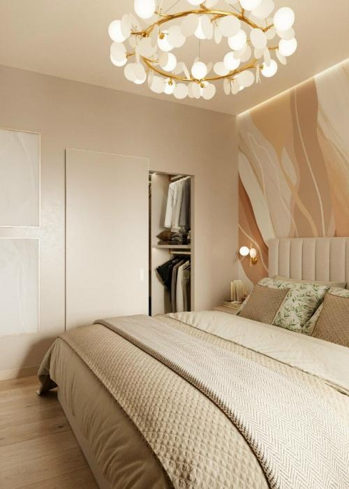 Проект 1-комнатной квартиры 39, 7 м 2 в Санкт-петербурге. 06