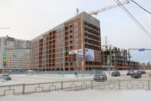В центре города продолжается строительство жилого комплекса Victory Park. 02