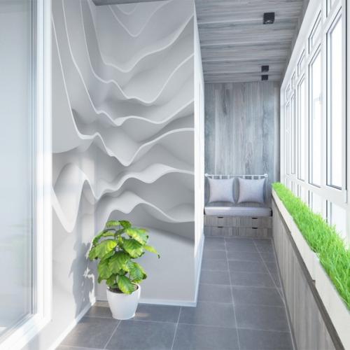 Как превратить балкон в уютное место в КВАРТИРЕ. 01