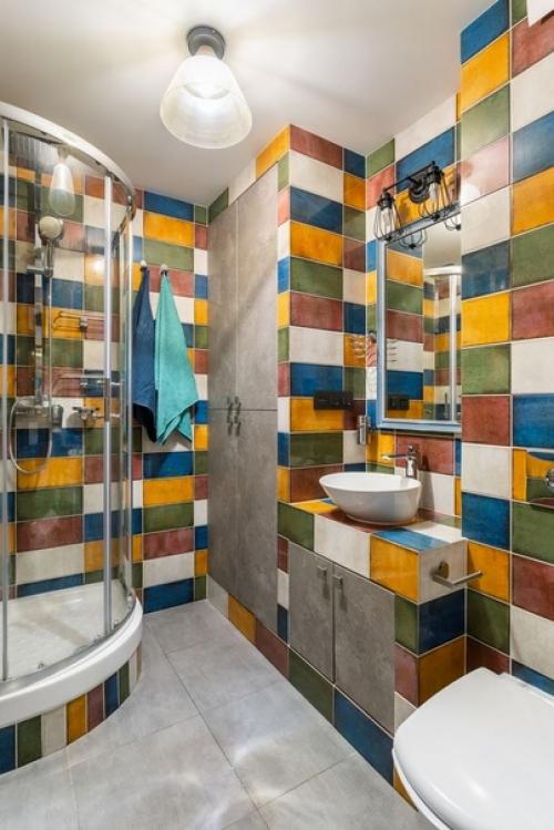 Лофт - интерьер квартиры площадью 43 кв. 09