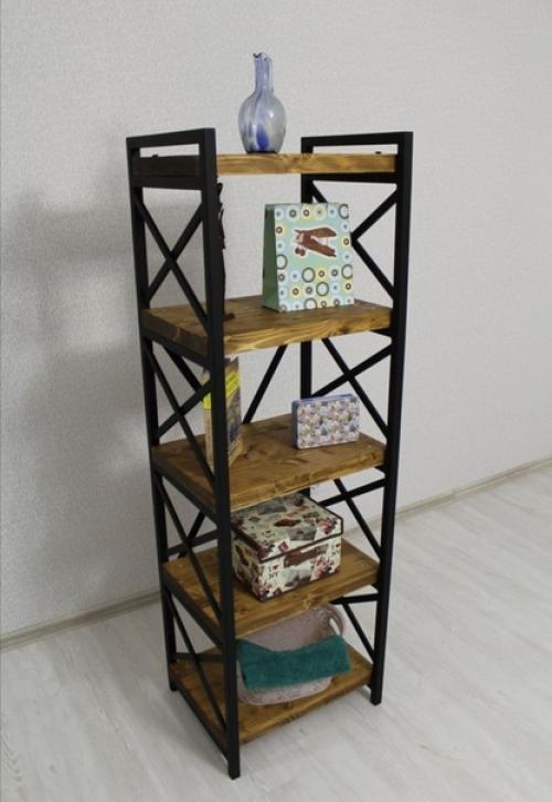 Стеллаж лофт - один из важнейших предметов интерьера, который поддерживает настроение данного стиля. 03