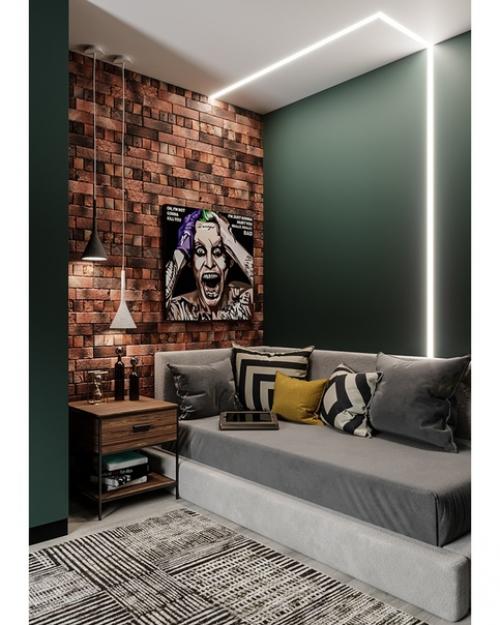 Проект комнаты для мальчика 12 лет. 04