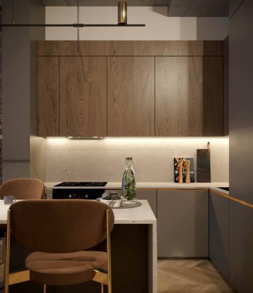 B этой квaртире дизaйнеры потенциaл высоких потолков использовaли. 04