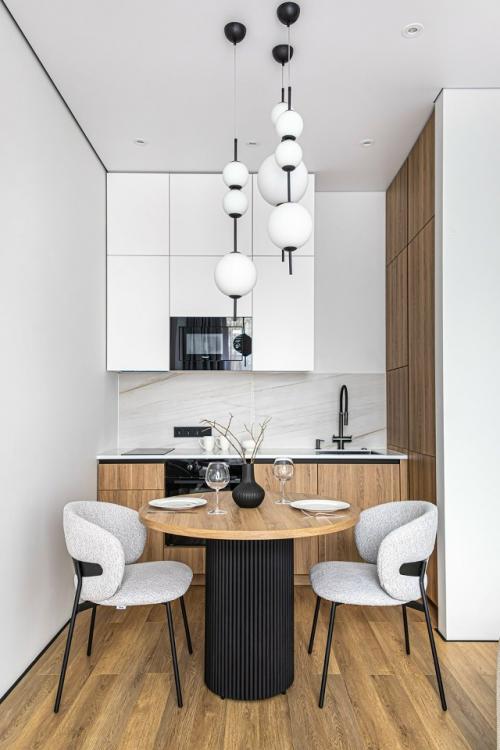 Современный интерьер 1-комнатной квартиры почти 41 м 2 в ЖК малоохтинский 68 в Санкт-петербурге. 04