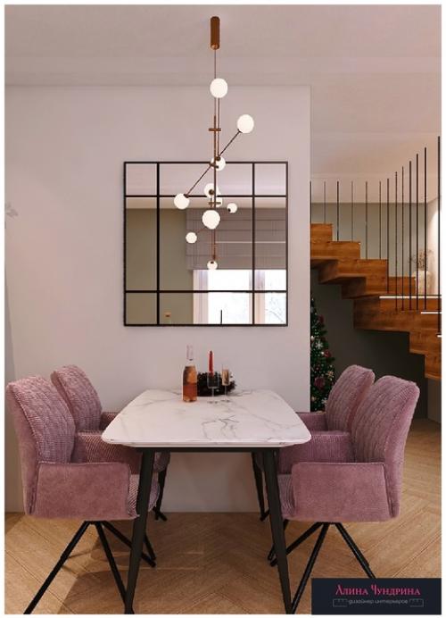 Хочу поделиться проектом дизайна интерьера в загородном доме. 03