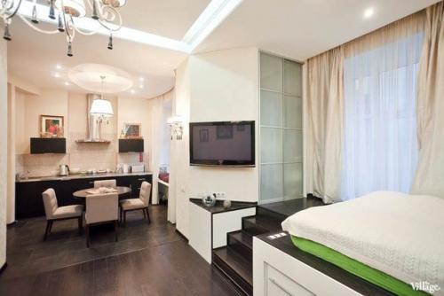 Однокомнатная квартира - студия в Петербурге. 06