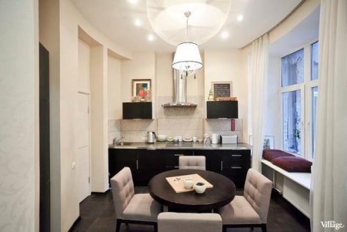 Однокомнатная квартира - студия в Петербурге. 01