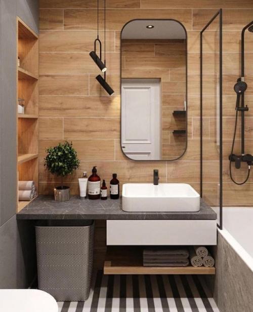 Интерьер ванной комнаты. 03