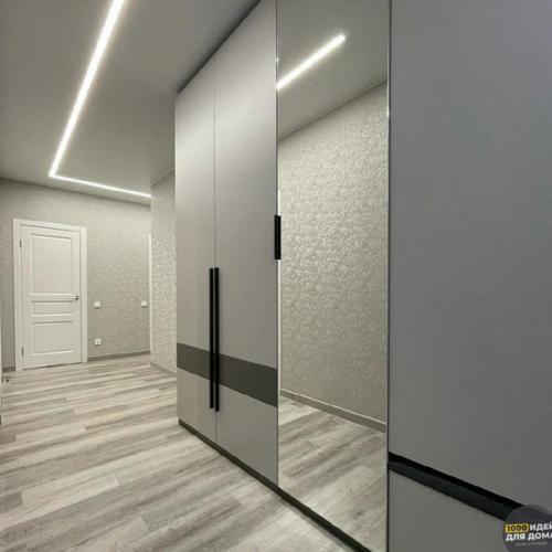 Интерьер прихожей. С вместительным шкафом. 01