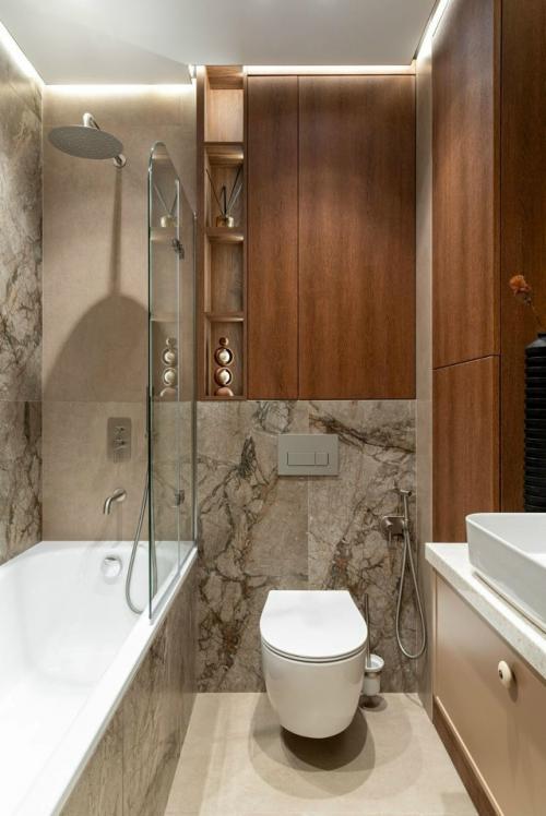 Тёплый интерьер для жизни в дороге. 06