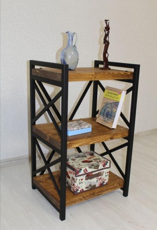 Стеллаж лофт - один из важнейших предметов интерьера, который поддерживает настроение данного стиля. 01