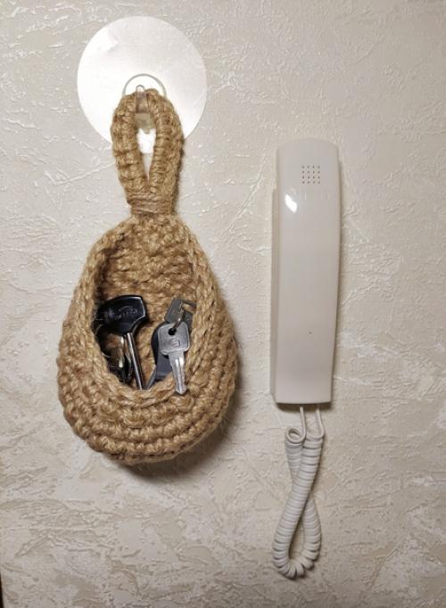 Посмотрите какие крошки - подвесные корзины - капельки. 02