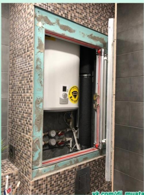 Крохотная ванная комната. 08