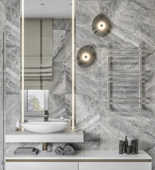 Ванная комната и гардеробная при спальне. 02