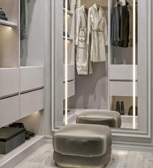 Ванная комната и гардеробная при спальне. 04