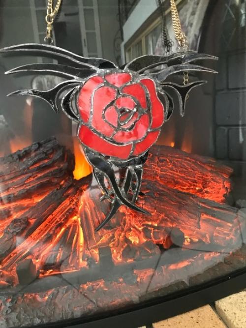 Витраж в современном интерьере. 02