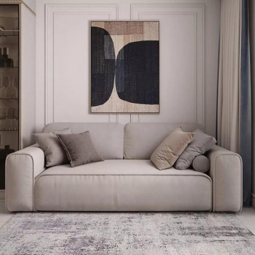 Очаровательная и практичная кухня - гостиная. 08