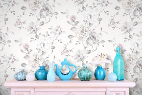 Пышные бутоны роз романтического дизайна. 02