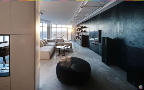 Апартаменты 7nebo со стеклянной стеной в Киеве ч. 1. 04