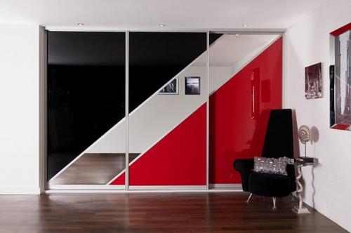 Оригинальные и нестандартные шкафы - купе в ваш дом. 02