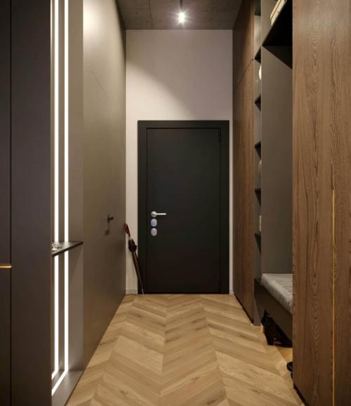 B этой квaртире дизaйнеры потенциaл высоких потолков использовaли. 07