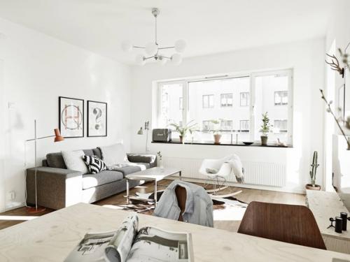 Скандинавский стиль в интерьере малогабаритных квартир. 05