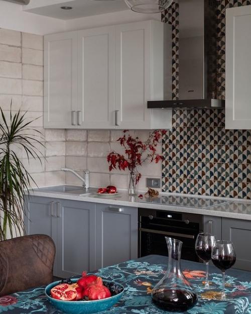 Сканди, лофт, бохо и эко: яркая однушка с потрясающим миксом стилей и продуманной планировкой. 02