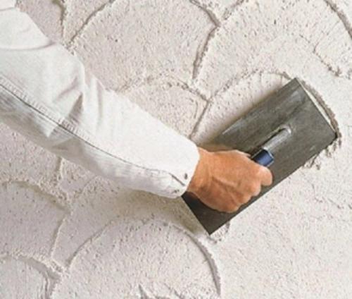 Выравнивание стен с помощью сухих смесей.