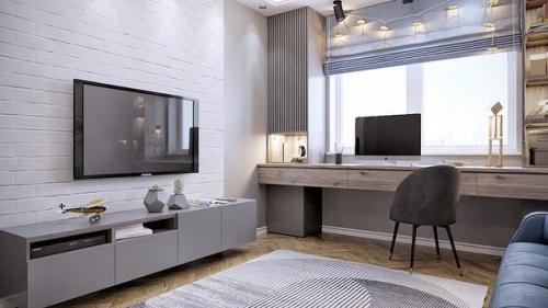 Стильная детская на вырост - дизайн - проект. 03