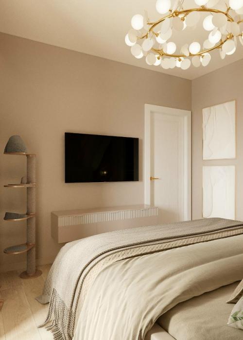 Проект 1-комнатной квартиры 39, 7 м 2 в Санкт-петербурге. 07