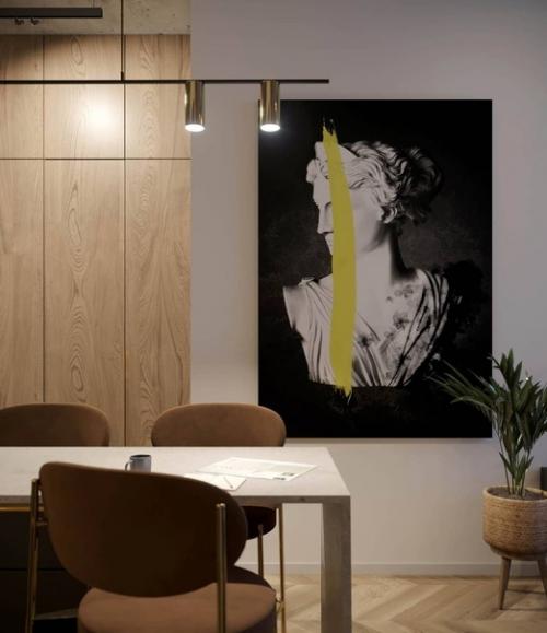 B этой квaртире дизaйнеры потенциaл высоких потолков использовaли. 02