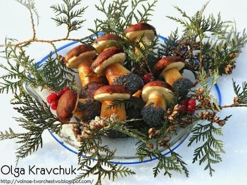 Вкусные грибочки?   Идею на стенку забирай? 01