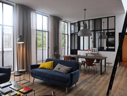 Лофт музыканта в Париже. 01