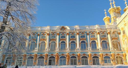 Екатерининский дворец!  Вот здесь я мечтала побывать давно и никак не получалось, хотя в Санкт-петербурге была не раз. 02