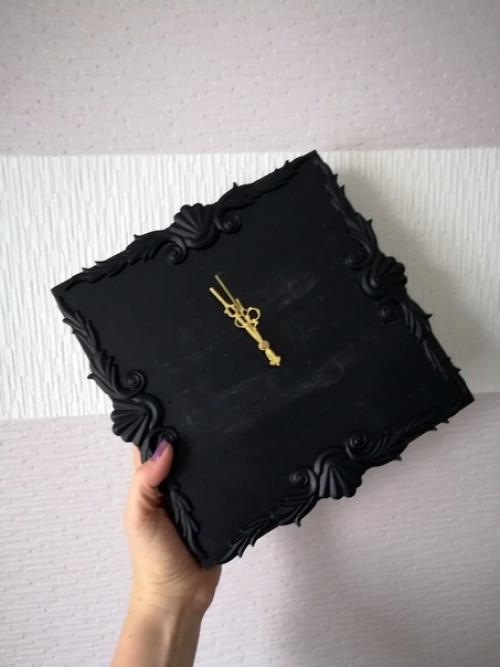 Очередная переделка.  Имитация черненого серебра. 02