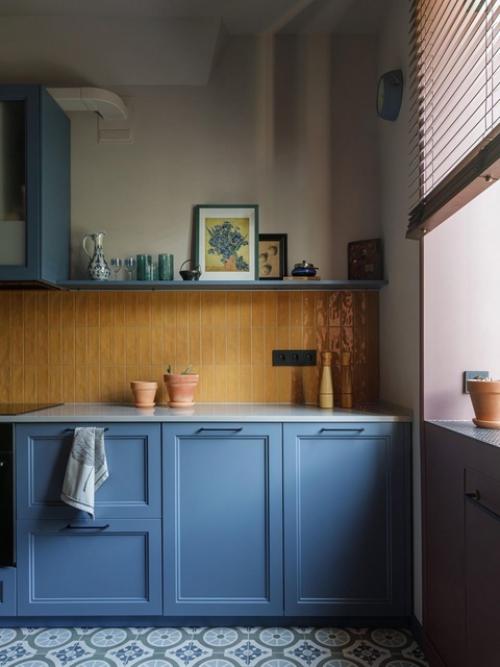 Реализованный интерьер квартира, площадью 60 кв. 02