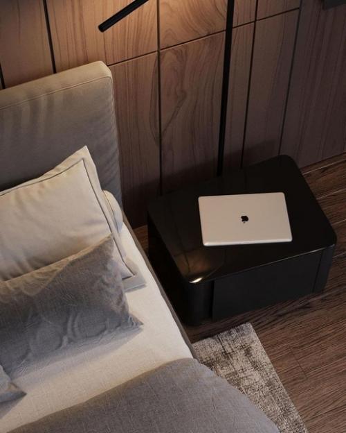 Спальня с гардеробной и санузлом. 03