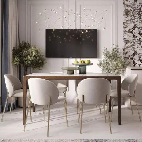 Очаровательная и практичная кухня - гостиная. 04