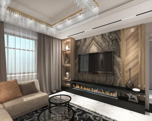 Гостиная, таунхаус (г. Ухта. 04