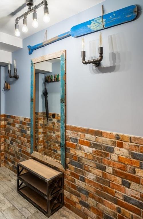 Лофт - интерьер квартиры площадью 43 кв. 07