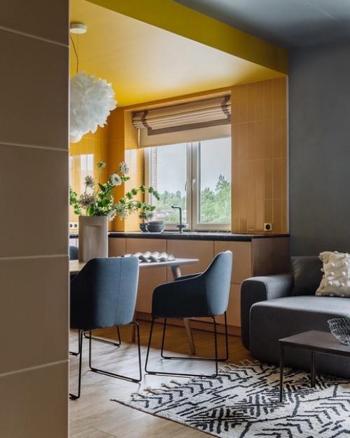 Дизайнер Анна акшевская проект для молодой семьи в Петербурге создала. 01