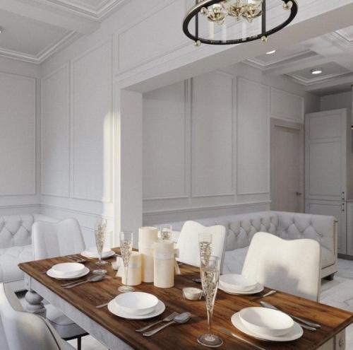 Красивый интерьер. В белом цвете. 02