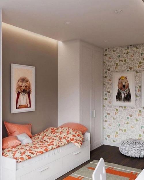 Интерьер детской комнаты. 02