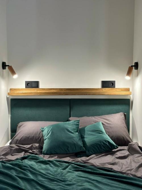 Интерьер маленькой квартиры - студии 20 м 2 (23 м 2 с балконом) в Твери. 01