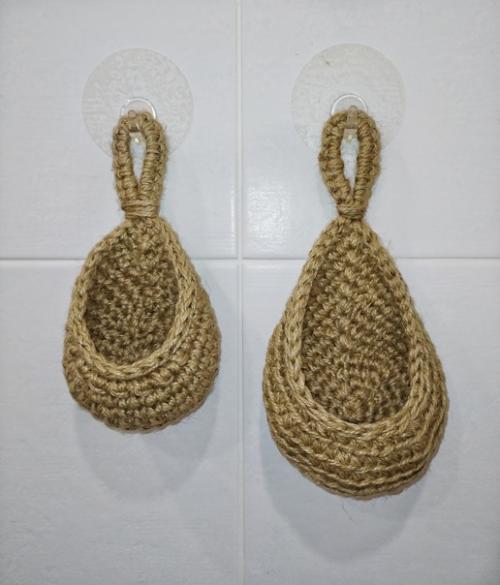 Посмотрите какие крошки - подвесные корзины - капельки. 03