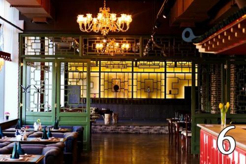 Какой дизайн интерьера в китайском стиле лучше подходит для чайного клуба? 05