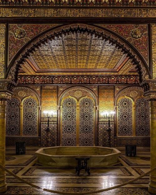 Интерьеры мавританской гостиной в юсуповском дворце Санкт-петербурга. 01