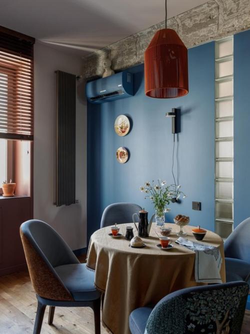 Реализованный интерьер квартира, площадью 60 кв. 01