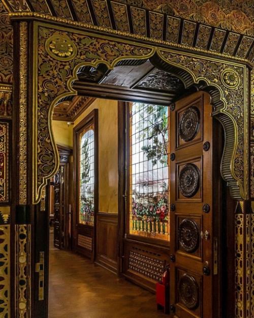 Интерьеры мавританской гостиной в юсуповском дворце Санкт-петербурга. 04