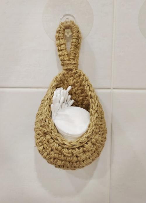 Посмотрите какие крошки - подвесные корзины - капельки. 01